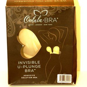 Oolala Adhesive Silicone Bra U-Plunge D